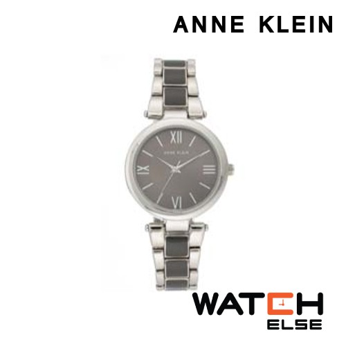 Anne Klein AK-AK-3041GYSV นาฬิกาข้อมือผู้หญิง สายstainless สีเทา