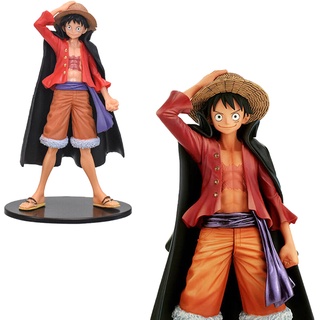 ใหม่ ฟิกเกอร์การ์ตูนอนิเมะ One Piece DXF Wano Country Straw Hat Luffy สีดํา สําหรับเด็ก ผู้ใหญ่ ของขวัญวันเกิด