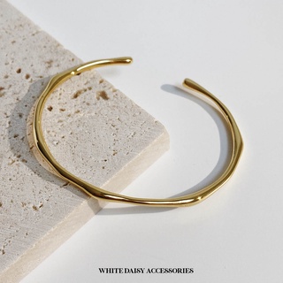 Katelin Cuff Bangle 18K Gold plated กำไรข้อมือ เครื่องประดับแฟชั่น#WD192