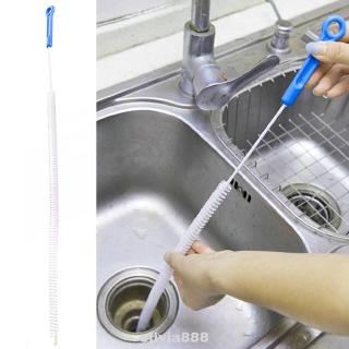 Flexible Sink Pipeline Dredge Drain Bath Plug Long Hair Sewer Unblocker