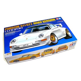 พลาสติก โมเดล ประกอบ TAMIYA สเกล 1/24 Porsche 911 GT2 Road Version (24247)