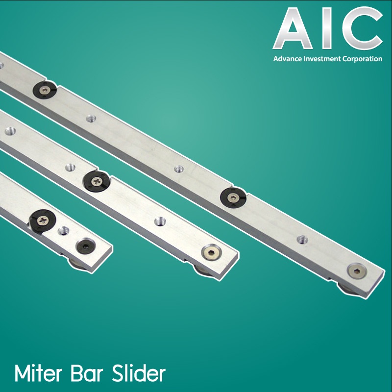 TTrack Slide Bar มีล้อเลื่อน 300/450mm AIC ผู้นำด้านอุปกรณ์ทาง