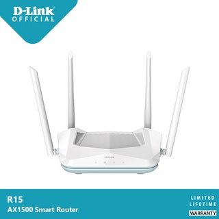 D-Link Eagle Pro AI R15 AX1500 Smart Router เร้าเตอร์ Wi-Fi 6 ที่มาพร้อมกับ AI ในตัว