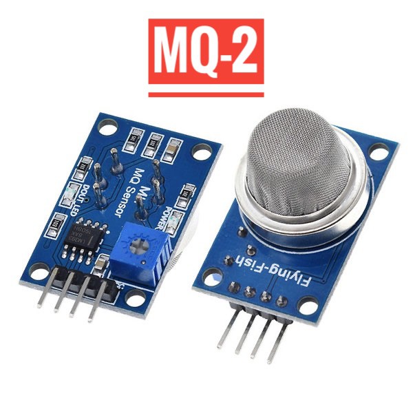 MQ-2 Smoke Gas Sensor เซ็นเซอร์ตรวจจับควัน แก๊สมีเทน LPG/Smoke/CO