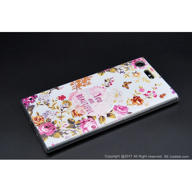 เคส สำหรับ Sony Xperia XZ Premium【SE-Update 】 3D Graphic TPU Case : You are beautiful