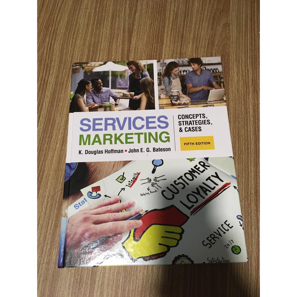 Textbook มือสอง **ปกแข็ง** Services Marketing (Concepts, Strategies, &amp; Cases) Fifth edition By K. Douglas
