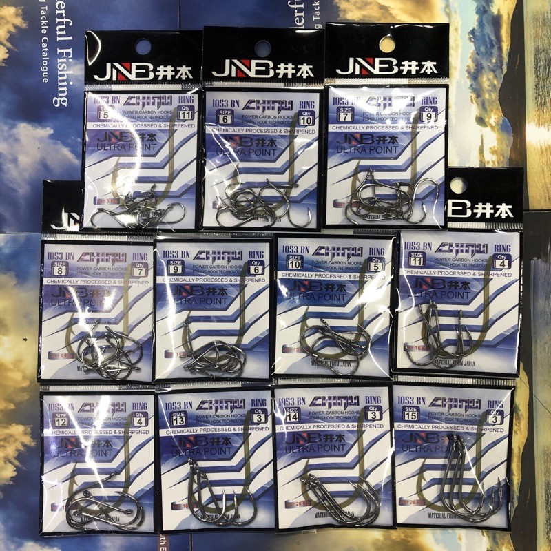 JNB 1053 BN CHINU RING POWER ตะขอคาร์บอน