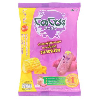 🚚💨พร้อมส่ง!! โดโซะ ข้าวหอมญี่ปุ่นอบกรอบผสมมันเทศ รสคอร์นชีส 10 ซอง Dozo, Japanese fragrant rice, crispy mixed sweet pota
