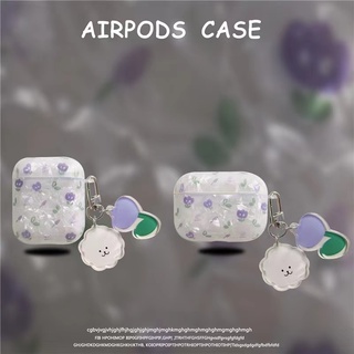 🍋เคส สำหรับAirpods Case🍋 สีมุก สําหรับ สำหรับ เคสกันกระแทก สีมุก สําหรับ AirPods 2/Airpods 3 (2021)สำหรับ AirpodsPro(JM)