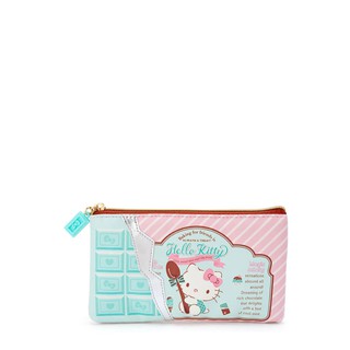 SANRIO กระเป๋าเครื่องสำอาง Hello Kitty C-Mint กระเป๋าเครื่องสำอาง กระเป๋าท่องเที่ยว ท่องเที่ยว บ้าน