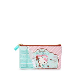 SANRIO กระเป๋าเครื่องสำอาง Hello Kitty C-Mint กระเป๋าเครื่องสำอาง กระเป๋าท่องเที่ยว ท่องเที่ยว บ้าน