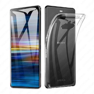 Casing Sony Xperia XZ1 XZ2 Compact XZ Premium XZS  XZ3 XZ4 X Performance XA Ultra 1 10 Plus เคสใสนิ่มใส สำหรับ Transparent Soft TPU