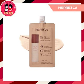 Merrezca Skin Up Liquid Foundation SPF 50 PA+++ เมอเรซก้า สกินอัพ ลิควิดฟาวเดชั่น รองพื้น กันน้ำ ปกปิด