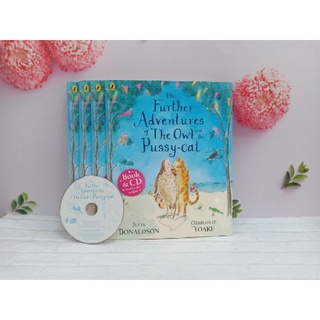 (New) The Further Adventures of The Owl and the Pussy-Cat. by Julia Donaldson Book &amp; CD