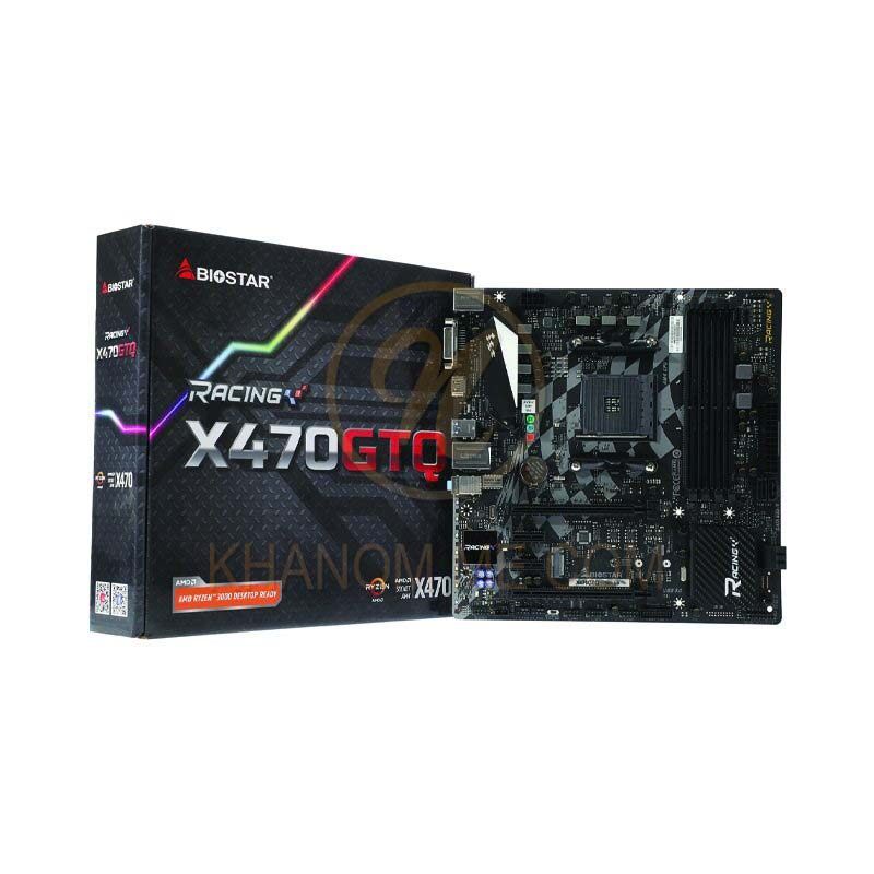MAINBOARD (AM4) BIOSTAR X470 GTQ