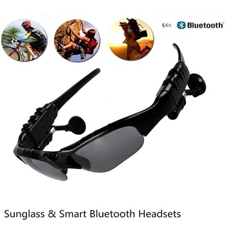 ▷▶ หูฟังไร้สายบลูทูธแว่นกันแดดเพลงอาทิตย์แว่นตาชุดหูฟังหูฟัง Sunglasses Bluetooth