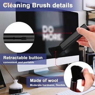 YXA Phone Screen Cleaner Portable Computer Keyboard Phone Screen Cleaning Soft Wool Small Retractable Brush