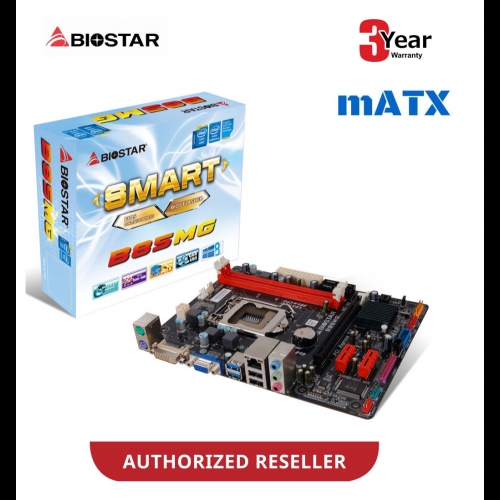 BIOSTAR B85MG SOCKET 1150 MOTHERBOARD