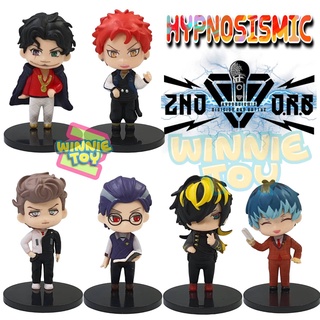 ฟิกเกอร์ โมเดล ดวลไมค์ประชันเพลงแร็พ 6 แบบ มีฐาน winnietoys