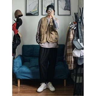 เสื้อนอกเสื้อนอกแขนกุดเสื้อนอก M002