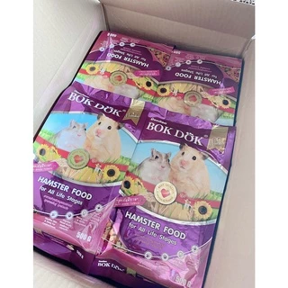 BOK DOK อาหารหนูแฮมเตอร์ หนูแกสบี้ รสธัญพืชรวม ขนาด 500 กรัม