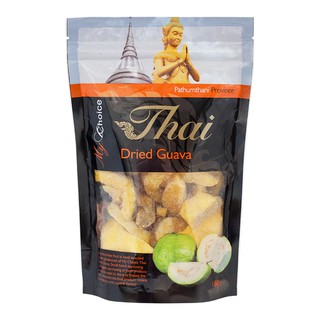 มายช้อยส์ไทยฝรั่งอบแห้ง 180กรัม My Choice Thai Dehydrated Guava 180g.