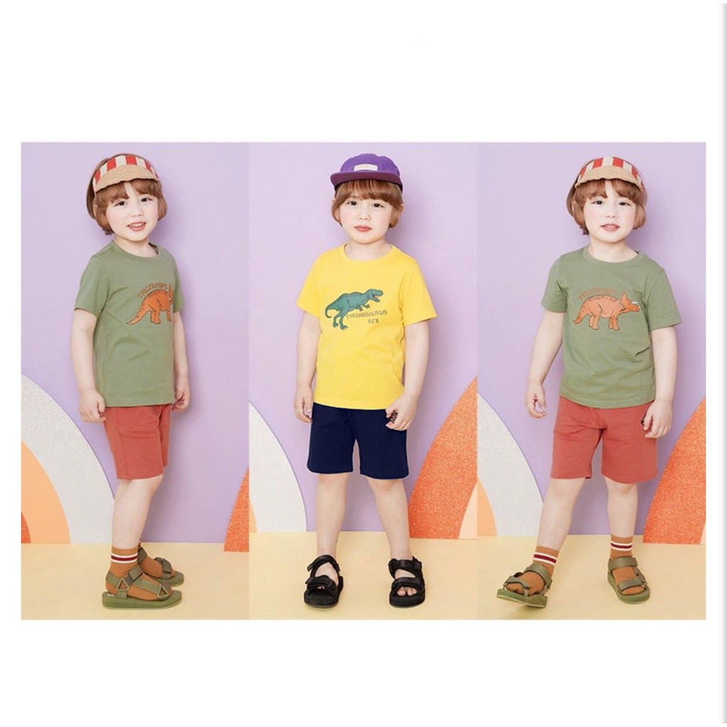 JJ ชุดไดโนเสาร์ หลายสี และบุคลิกภาพรัสเซีย Fish B1K2J0
