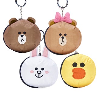 กระเป๋ามีซิบ กระเป๋าพวงกุญแจ Line Friends x LeSportsac 2020 Co-Branded Coin Purse , Pouch