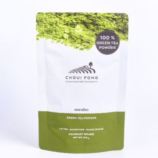 ผงชาเขียว​ ฉุยฟง​ ขนาด​100 กรัม​ Green Tea Powder 100g