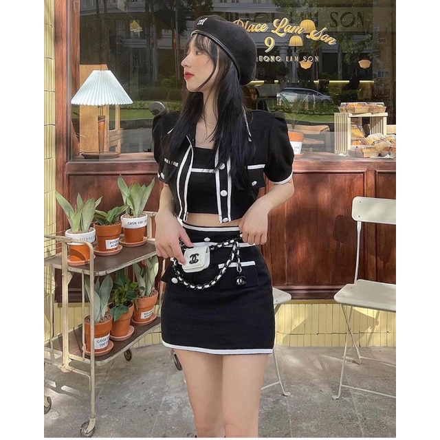 SET 3 ชิ้น BEDDINGS (สีดํา-น้ําเงิน-ขาว) - REAL PHOTOS