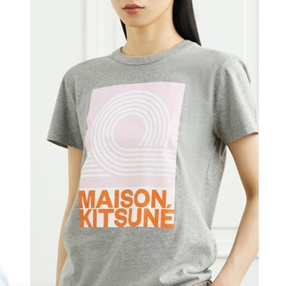 [100% Cotton]เสื้อยืดแขนสั้นลําลอง คอกลม ผ้าฝ้าย พิมพ์ลาย Maison ทรงหลวม ขนาดใหญ่ แฟชั่นสําหรับผู้ชาย และผู้หญิง