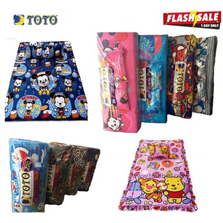 Flash Sale!!!: ที่นอนปิคนิค ลายการ์ตูน/TOTO ส่งฟรีทั่วประเทศ