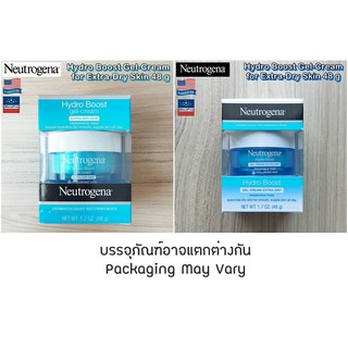 Neutrogena® Hydro Boost Gel-Cream for Extra-Dry Skin 48 g นูโทรจีนา เจลครีม บำรุงผิวหน้า