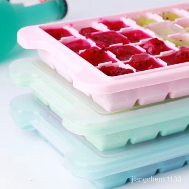 แม่พิมพ์ทำน้ำแข็ง ถาดทำน้ำแข็ง ที่ทำน้ำแข็ง บล็อคทำน้ำแข็ง Ice Tray พร้อมกล่องฝาปิด สินค้ามีพร้อมส่งทันที S.H.PLUS ราคา ถูกที่สุด ดีลบีเคเค แกลเลอรีภาพที่ 6