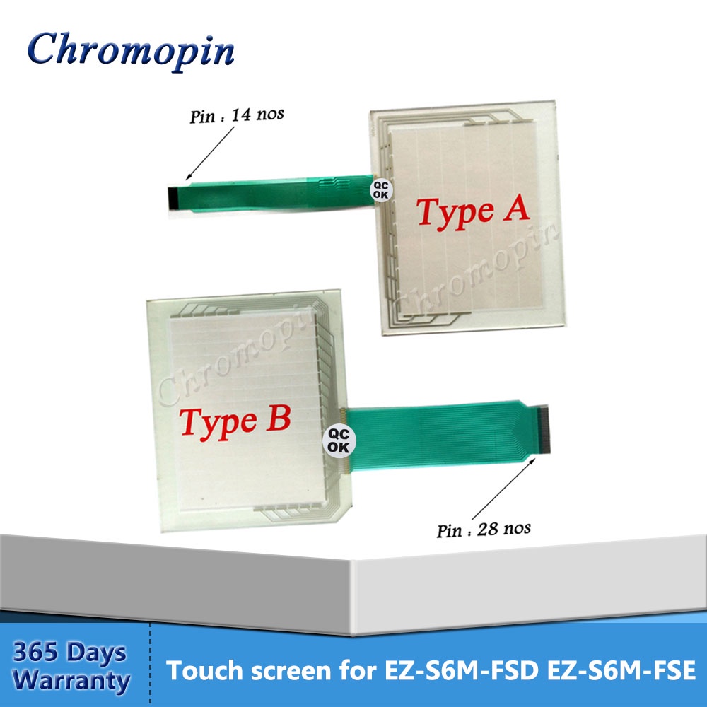 แผงหน้าจอสัมผัสสําหรับ EZ-S6M-FSD EZ-S6M-FSE EZ-S6M-FSM EZ-S6M-FSP EZ-S6M-FST