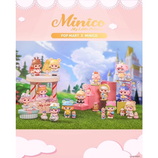 ❣️พร้อมส่ง…แบบยกกล่อง❣️Pop Mart • MINICO My Little Princess Series