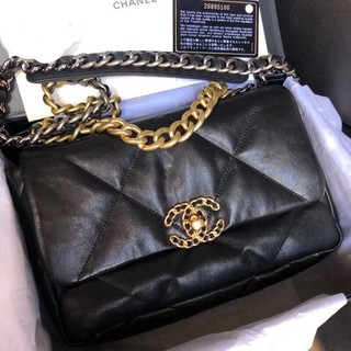 Chanel 19 สีดำ size 26cm