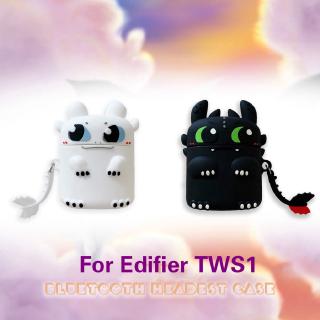 เคส Edifier Tws1 หูฟังซิลิโคนป้องกันการกระแทกเคสลายการ์ตูนCartoon Night Fury