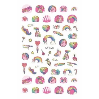 [ซื้อ 4 เเถม 1 ชิ้น]PUNARA สติกเกอร์ติดเล็บเด็กลายน่ารัก มีให้เลือกเยอะมาก Nail Sticker (กดเลือกลายแถมได้เลยรวม 5 แผ่น)