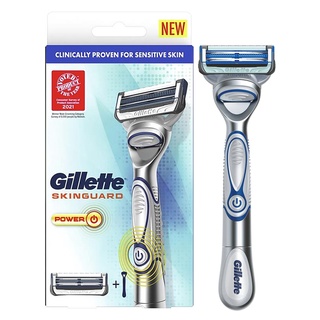 Gillette Skinguard Power Men’s Razor มีดโกนระบบสั่นรุ่นพิเศษสินค้านำเข้าจากออสเตรเลีย