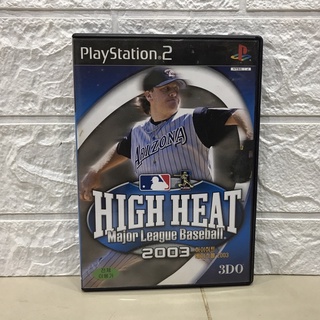 แผ่นแท้ [PS2] High Heat Major League Baseball 2003 (Japan) (SLPM-64535)