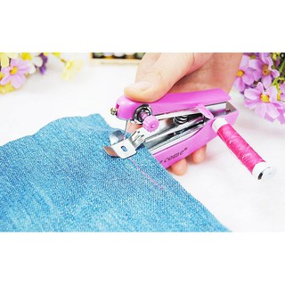 cherry จักรเย็บผ้ามือถือ ขนาดพกพา Spring Come Mini Handheld Sewing Machine (คละสี)