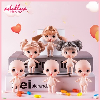 Adollya หัวตุ๊กตา BJD ข้อต่อ 23 ข้อต่อ ขยับได้ 8.8 ซม. อุปกรณ์เสริม สําหรับเด็กผู้หญิง DIY