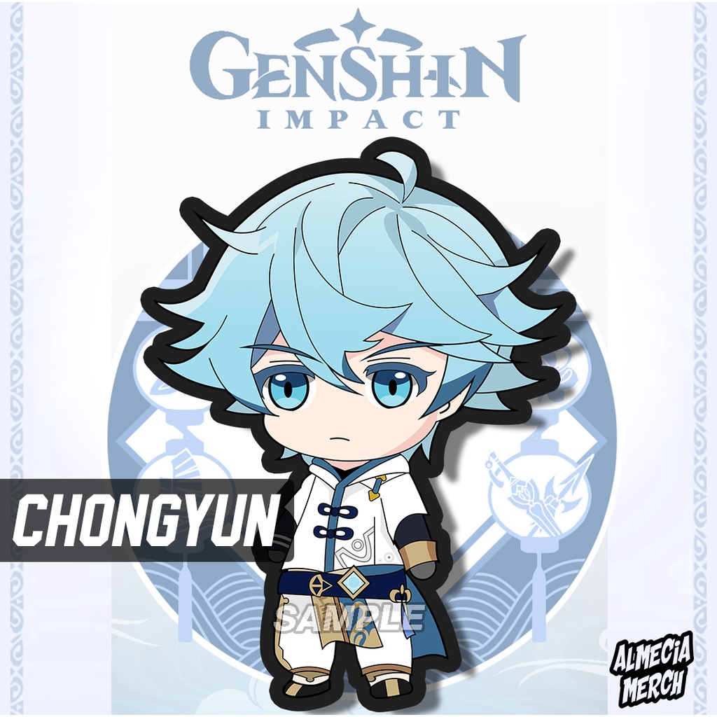 Gantungan Chongyun Genshin Impact พวงกุญแจ / พวงกุญแจ Genshin Impact / Chongyun Ganci