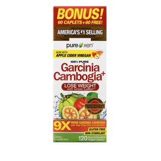 Purely Inspired, Garcinia Cambogia+, 1600 mg, 120 Easy-to-Swallow Veggie Caplets