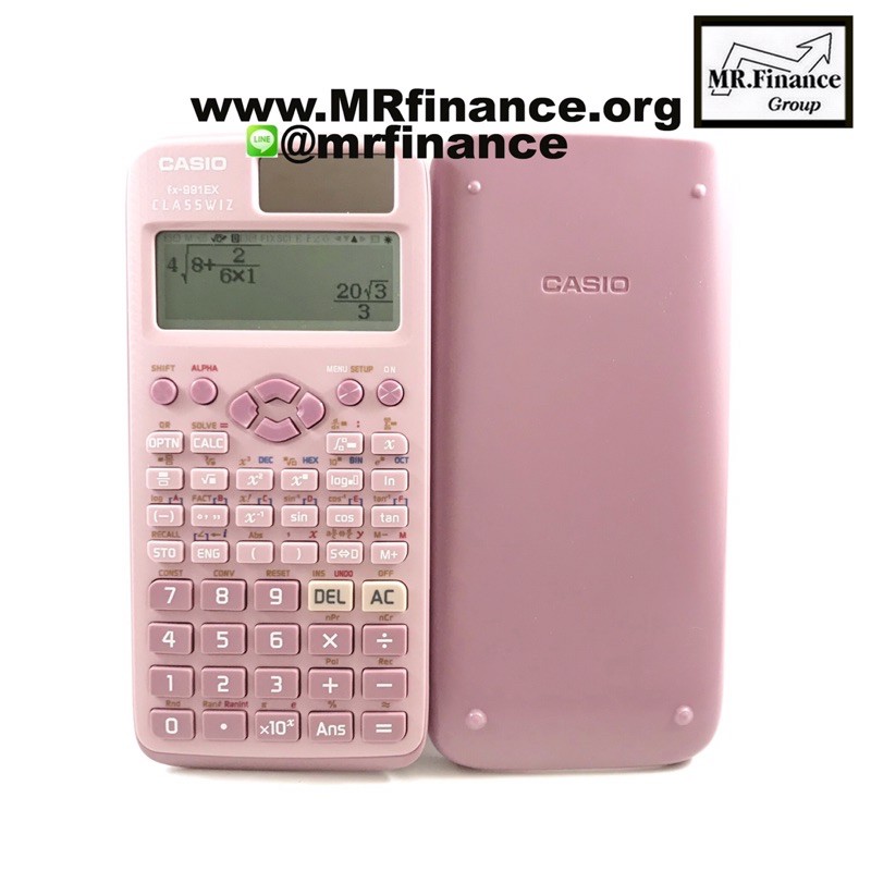 Casio fx-991EX PK สีชมพู ของใหม่ ของแท้