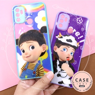 เคส SAMSUNG A22 (5G) A53 (5G) เคสขอบนิ่ม TPU พิมพ์ลายกันรอยกล้อง เคลือบเจลกากเพชร เคสมือถือแฟชั่น