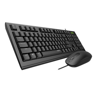 X120Pro (2in1) USB (คีย์บอร์ดและเมาส์) -Black  Corded Keyboard