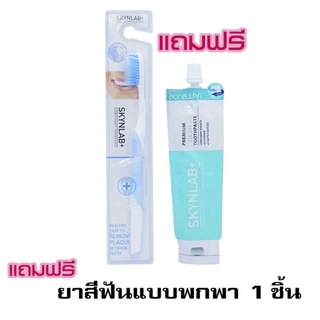 ชุดแปรงฟันแถมยาสีฟันเกาหลี Skinlab