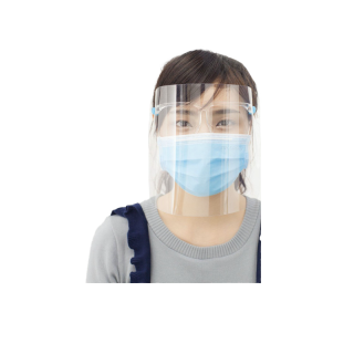 Face Shield 1 ชิ้น ป้องกันน้ำ กันละอองน้ำ กันน้ำมัน กันสารคัดหลั่ง ใส่สบายไม่รำคาน ไม่อึดอัด